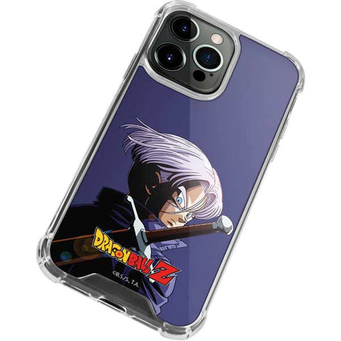 Dragon Ball Z Trunks Portrait iPhone 14 Pro Clear Case